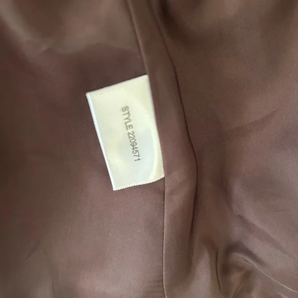 Tory Burch brown leather Sgt Pepper jacket size 6 - Picture 7 of 12